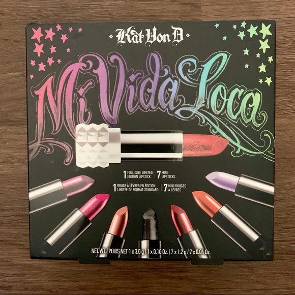 Kat Von D Makeup Limitededition Mi Vida Loca Lipstick Set Poshmark